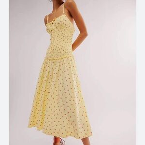 Free People Lavender Daze Skirt Set